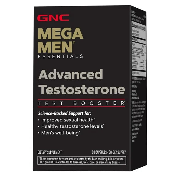 60 Ct Testosterone Support Capsules J402