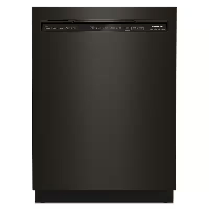 Black Stainless Tall Tub Dishwasher with Stainless Steel Tub, 39 DBA L102437