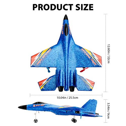 2.4GHz RC Airplane with 2 Batteries X489