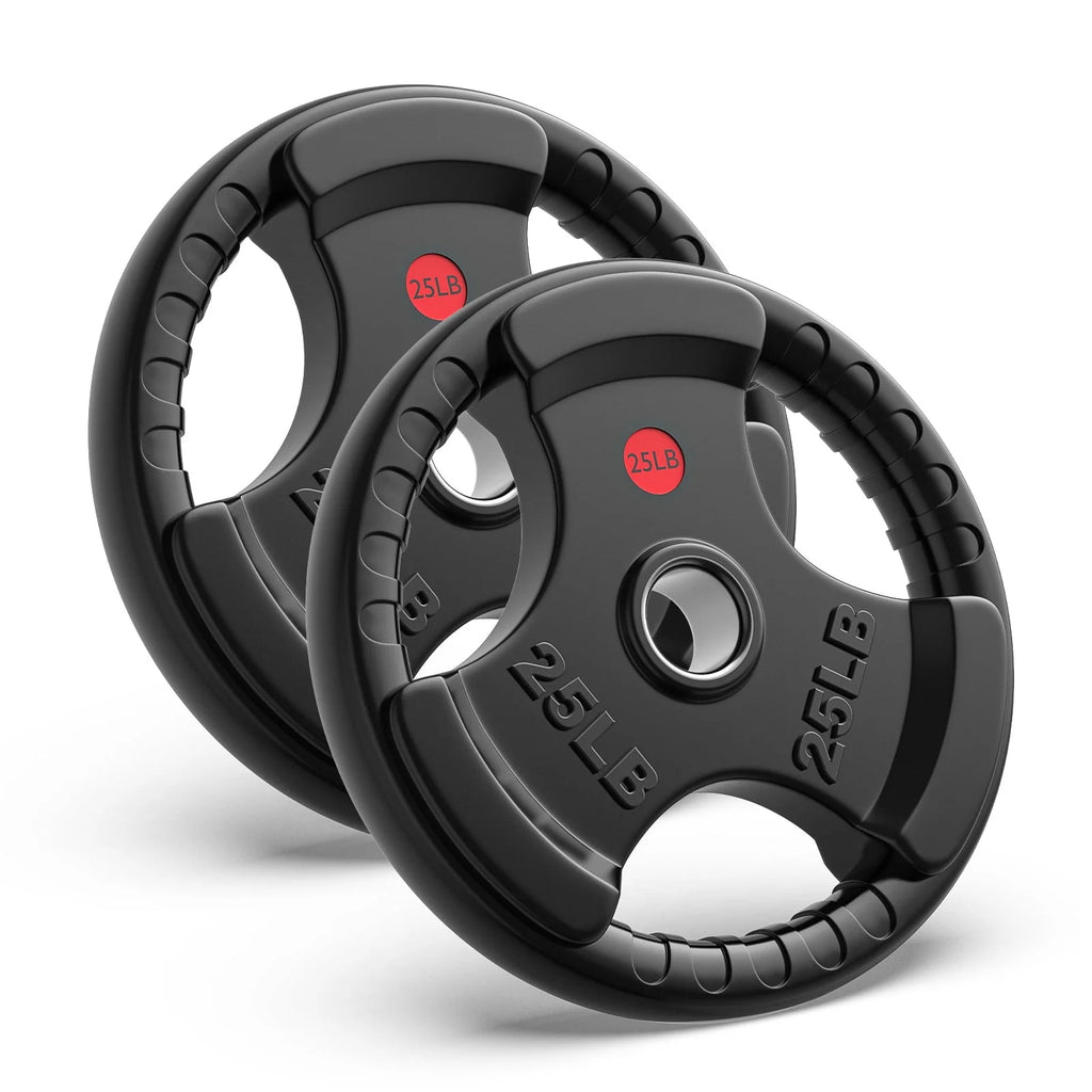 90lbs 2 Inch Rubber Coated Olympic Weight Plate R339833
