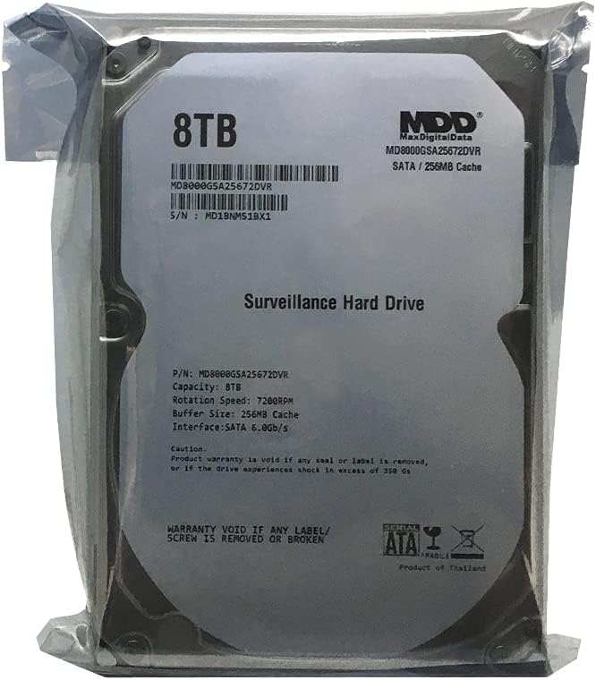 8TB 7200 RPM 256MB Cache SATA 6.0Gb/s 3.5inch Internal Hard Drive J6331