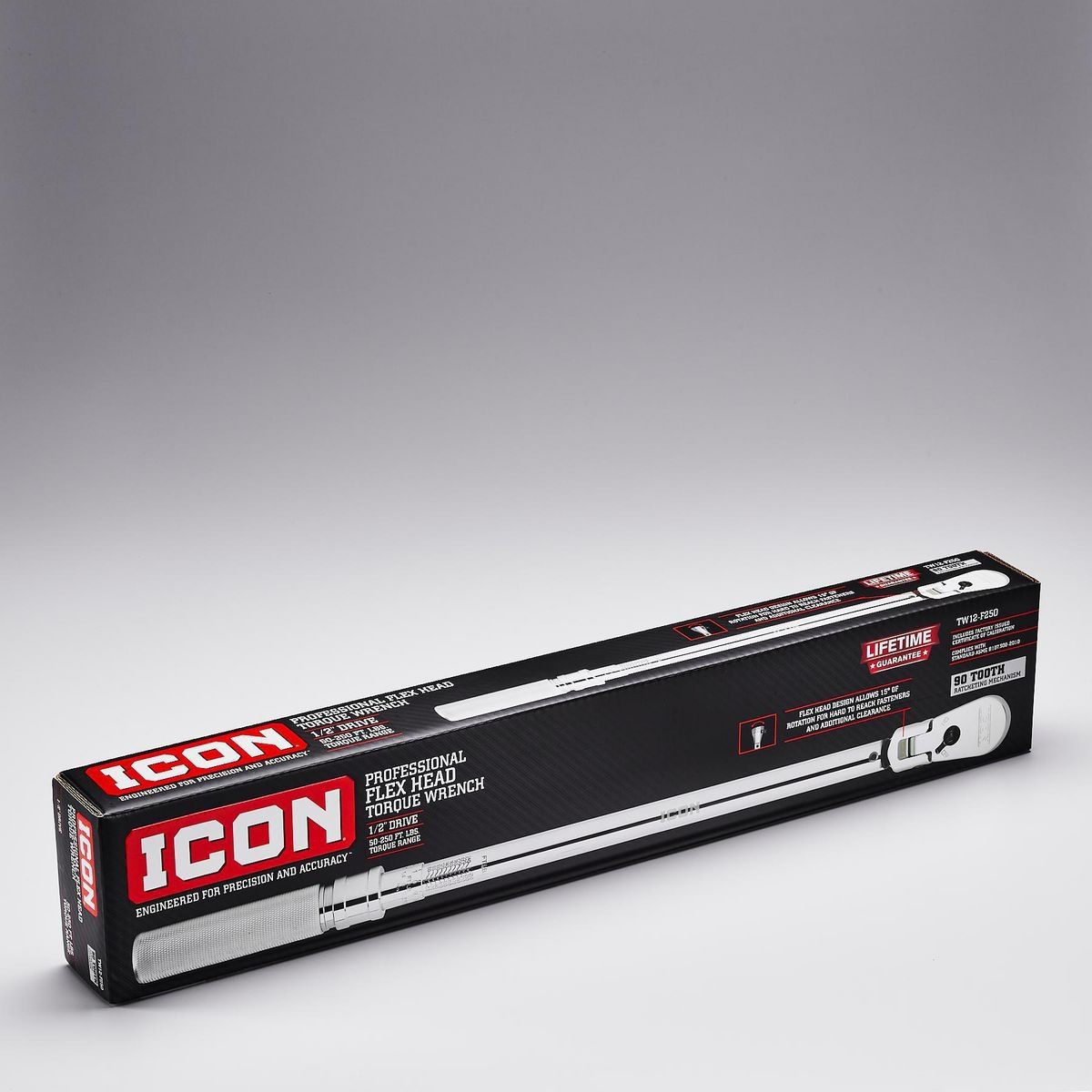 1/2 in. Drive Flex-Head Click Torque Wrench E18858