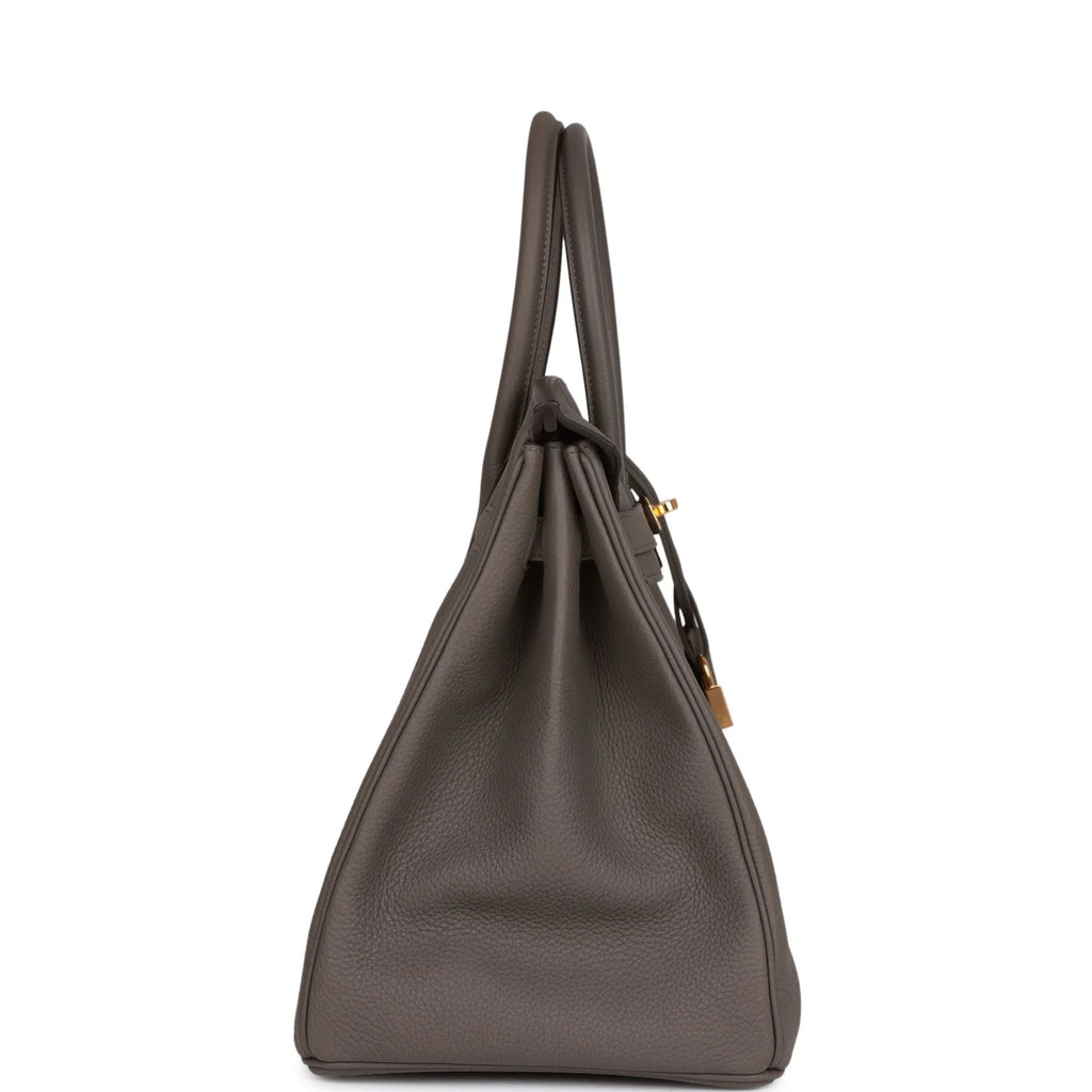 Birkin 35 Gris Etain Togo Gold Hardware B834