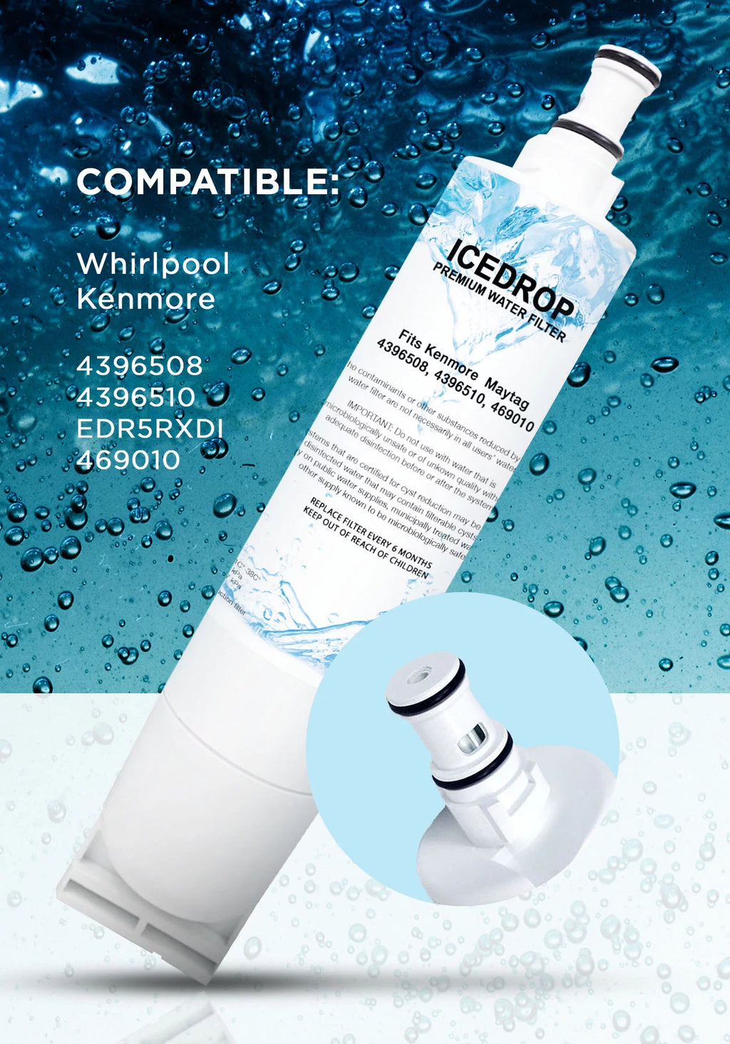 Refrigerator Water Filter 4-Pack A87169