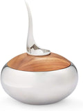 Acacia Wood and Stainless Steel Ice Bucket D6420