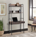 Ladder Bookcase with Desk O150257
