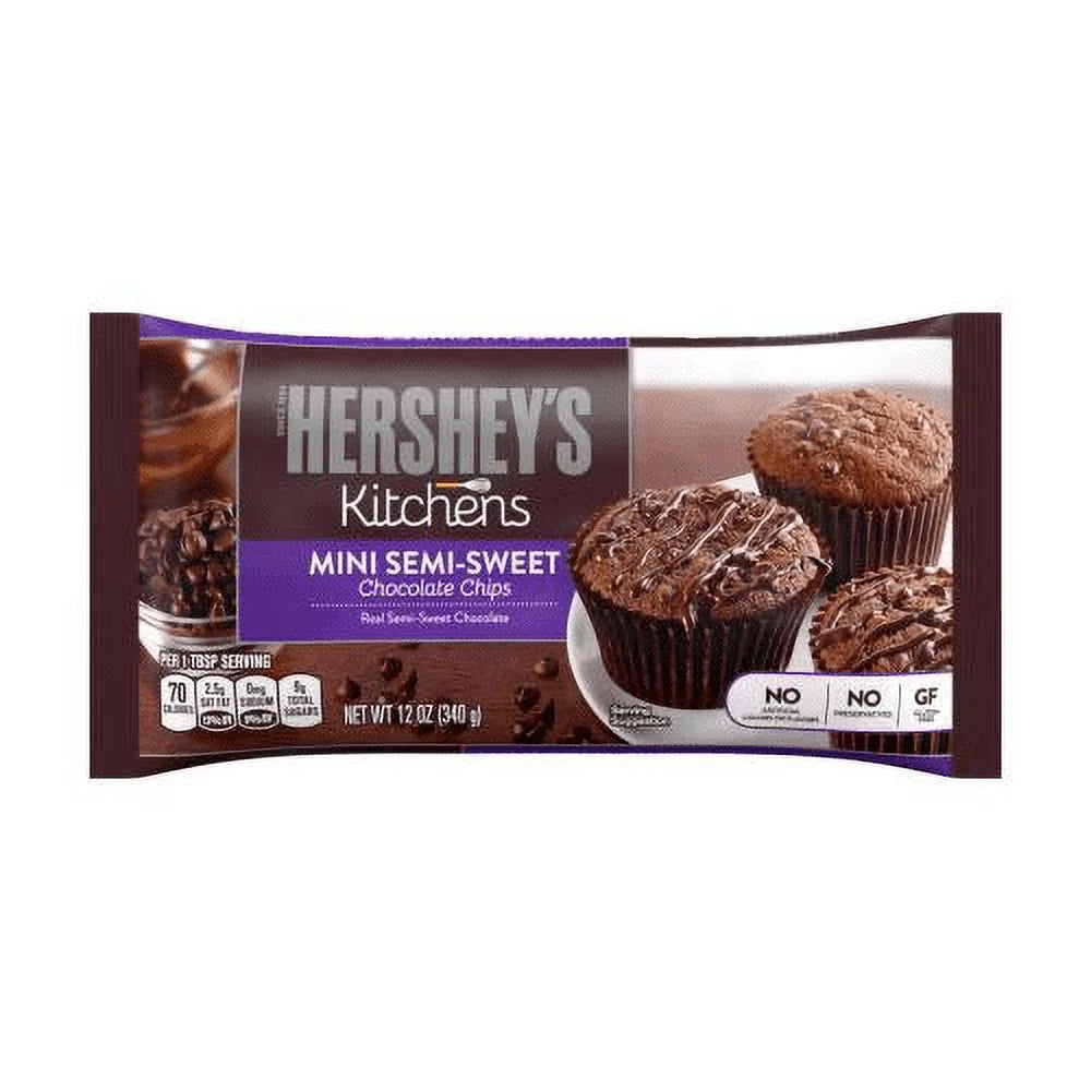 Semi-Sweet Chocolate Mini Chips, 12 Oz D692