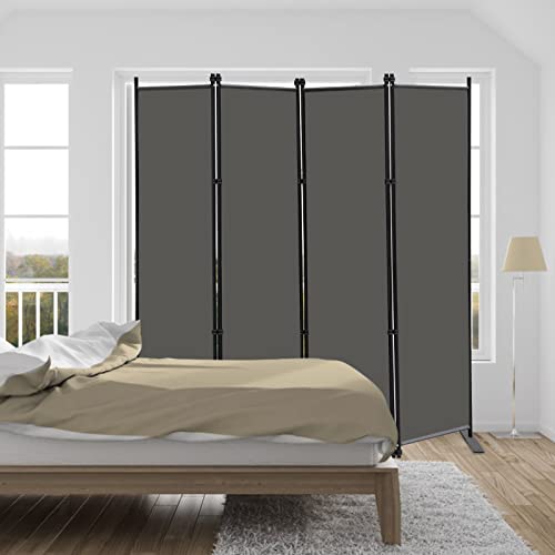6 Panel Folding Privacy Screen Room Divider E83754