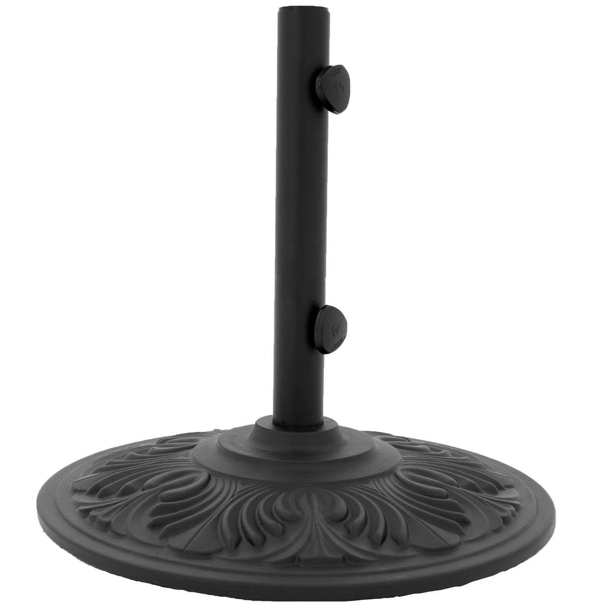 Black Cast Aluminum Patio Umbrella Base B988006