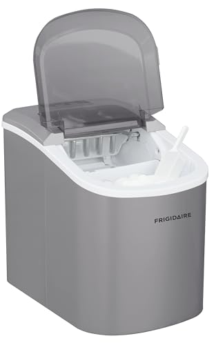 Countertop Ice Maker 26 lbs. Capacity Silver Y7937
