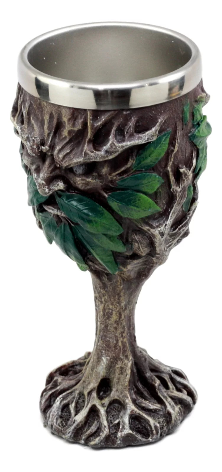 Myths & Legends Forest Spirit Wine Goblet Chalice Cup Figurine 5oz N89024