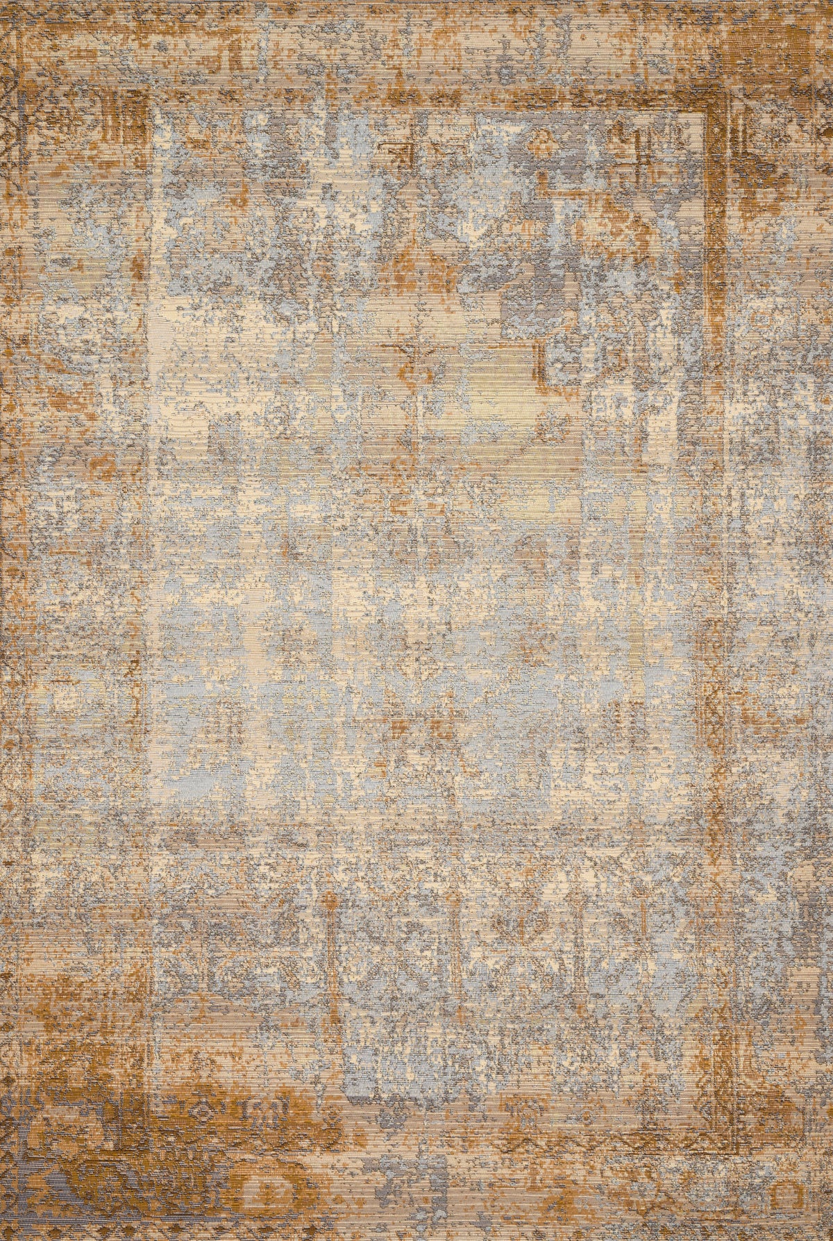 Ant. Ivory Copper Rug E21308