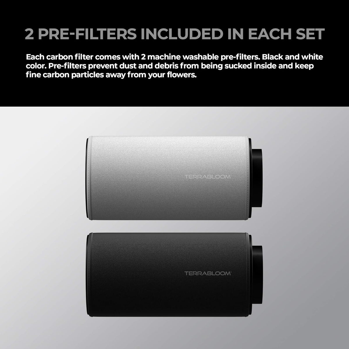 10 Air Filter 24 Long 46mm Thick Carbon Bed M2601
