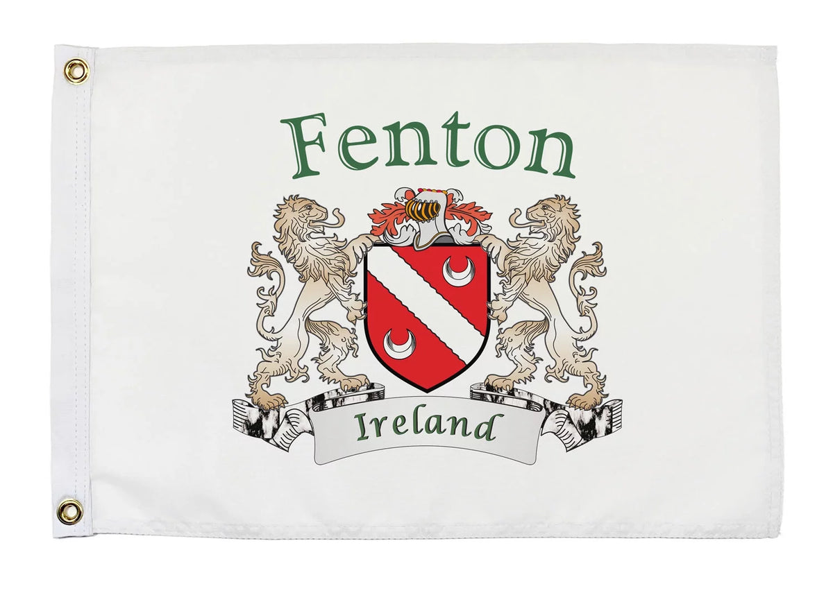 White Small Flag 16"x10.5" A123181