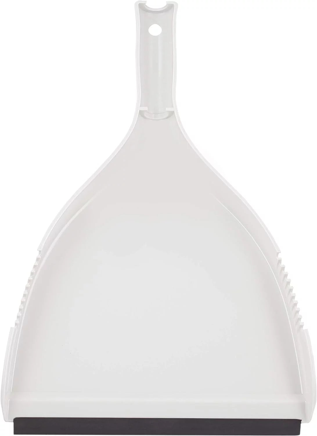 Heavy Duty Plastic Dustpan with Rubber Edge B8996