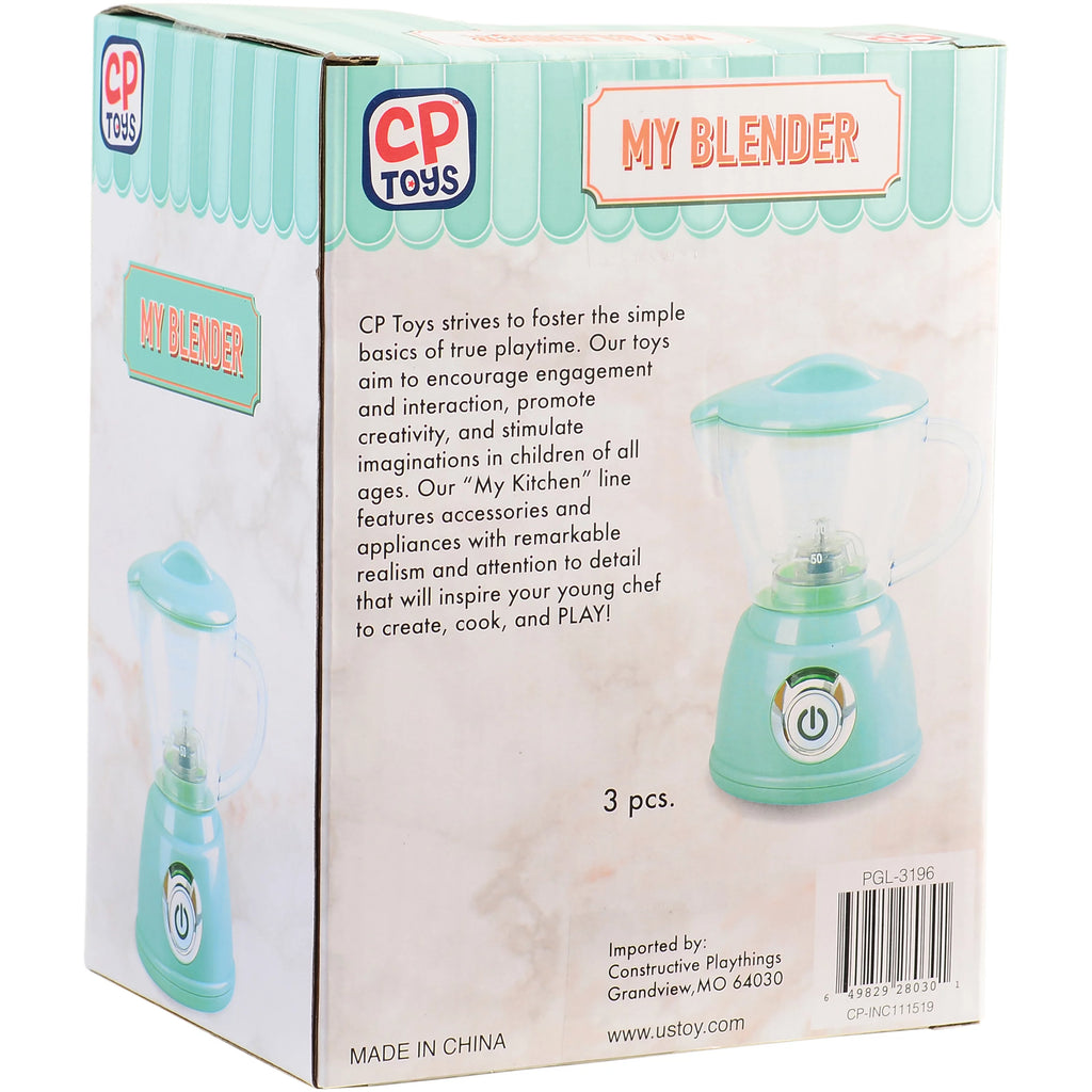 Blue 3-Piece Kitchen Appliance Playset M1433