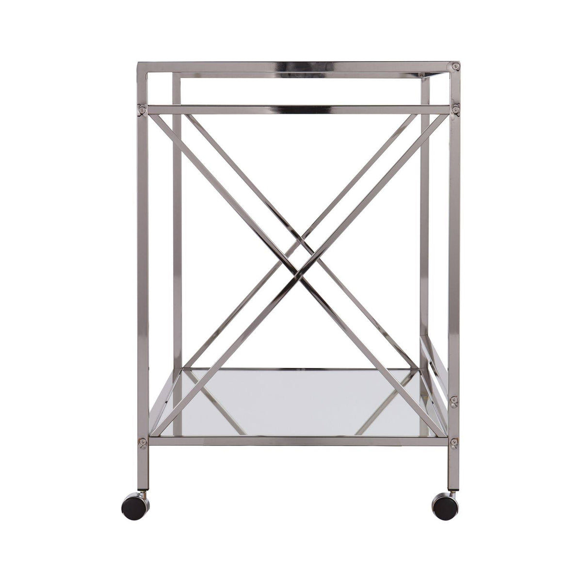 Silver Bar Cart W95436
