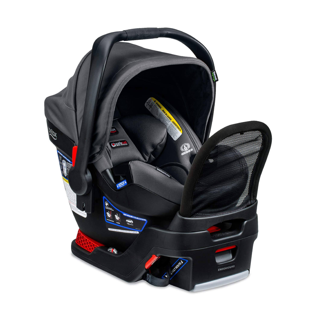 Infant Car Seat in Charcoal U404