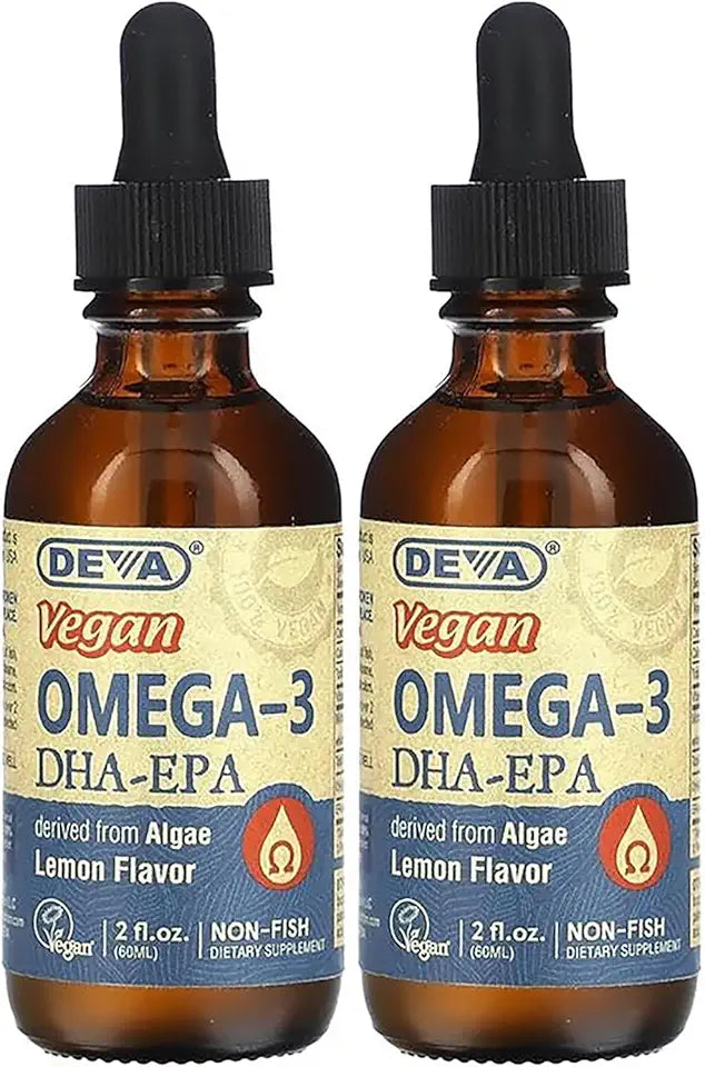 Vegan Liquid DHA-EPA Lemon 2 fl. Oz Pack of 2 L38429