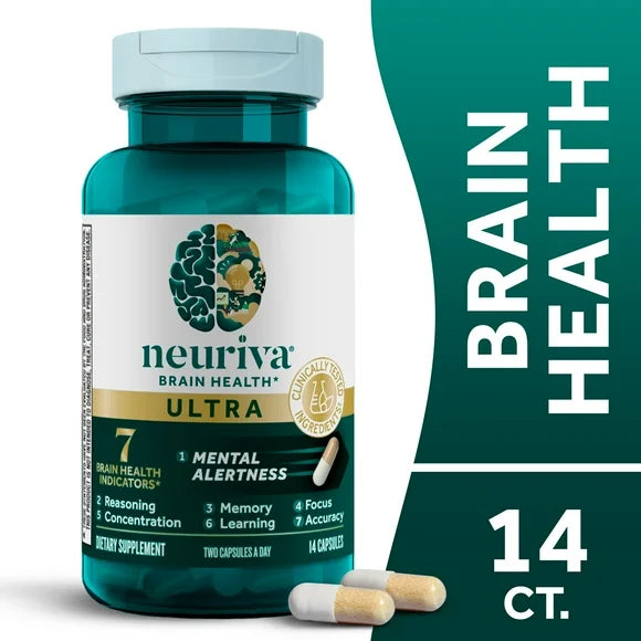 Brain Health Supplement 14 Capsules W8952