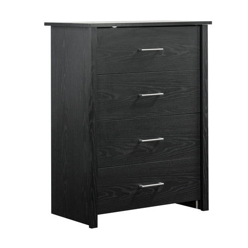 4 Drawer White Dresser M102035