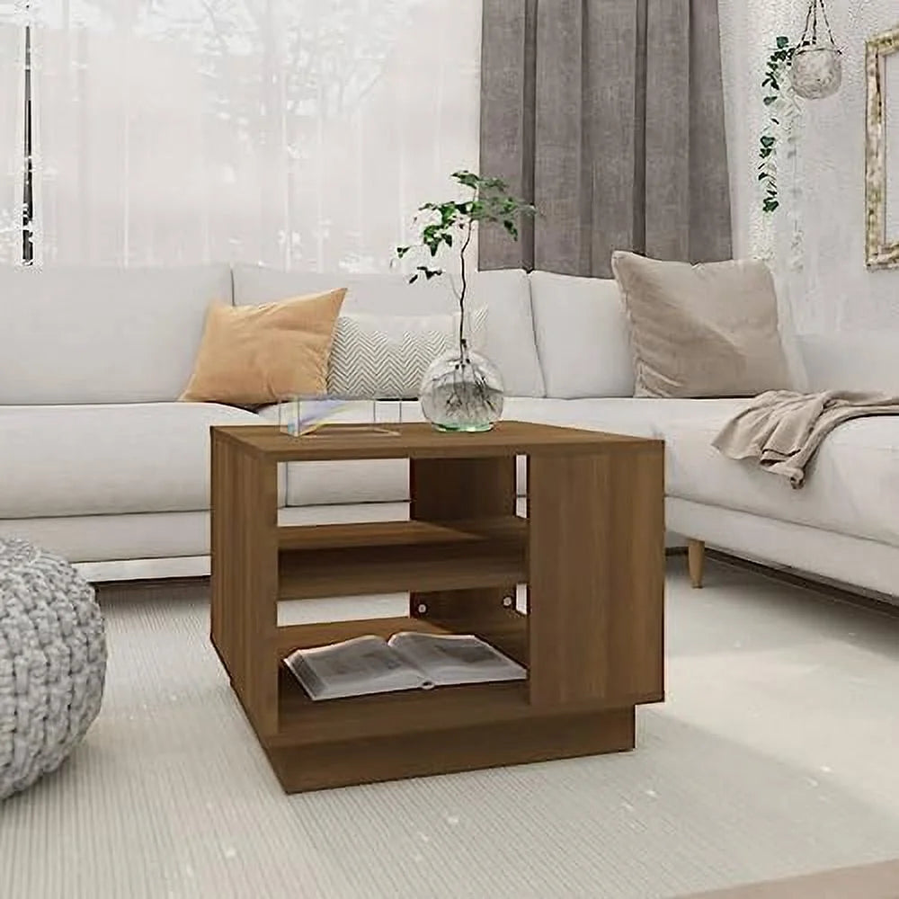 Brown Oak Engineered Wood Coffee Table A926339