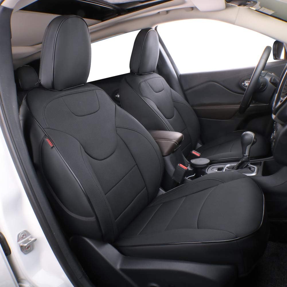 Custom Fit Neoprene Car Seat Covers Black V3778