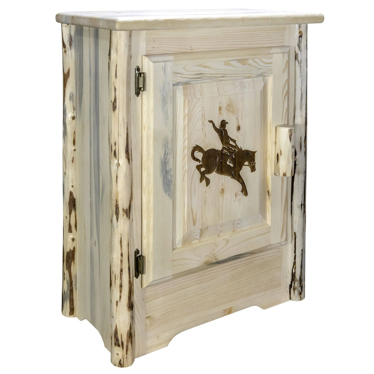 Accent Cabinet with Laser Engraved Design C78720
