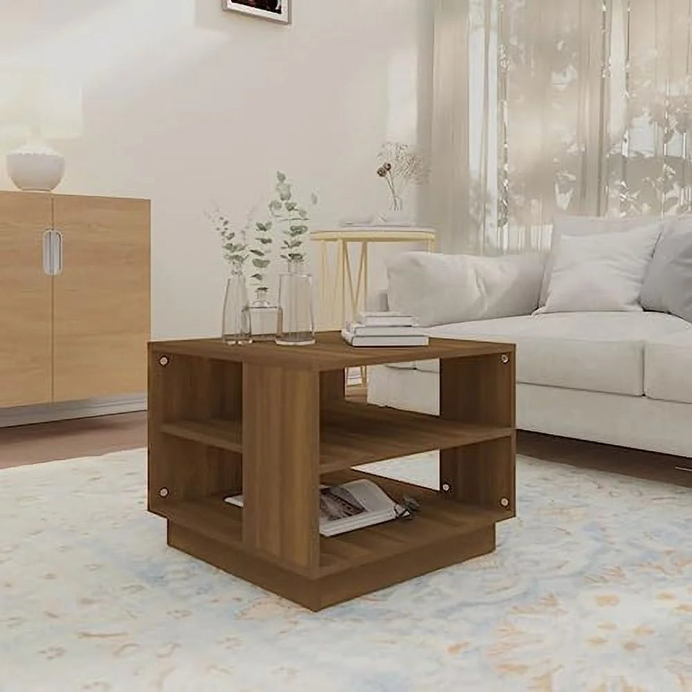 Brown Oak Engineered Wood Coffee Table A926339