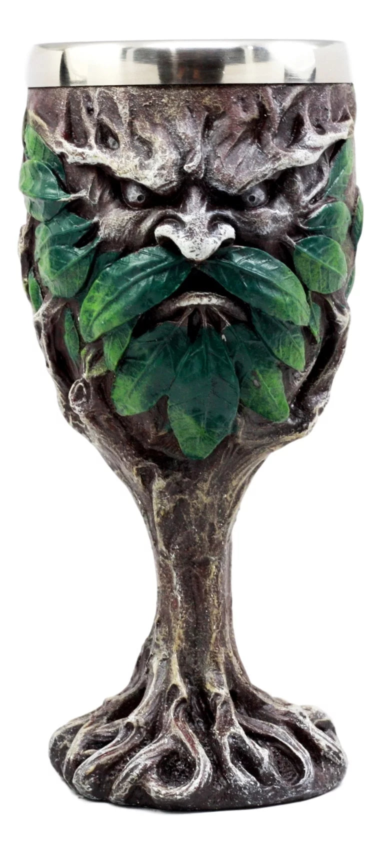 Myths & Legends Forest Spirit Wine Goblet Chalice Cup Figurine 5oz N89024