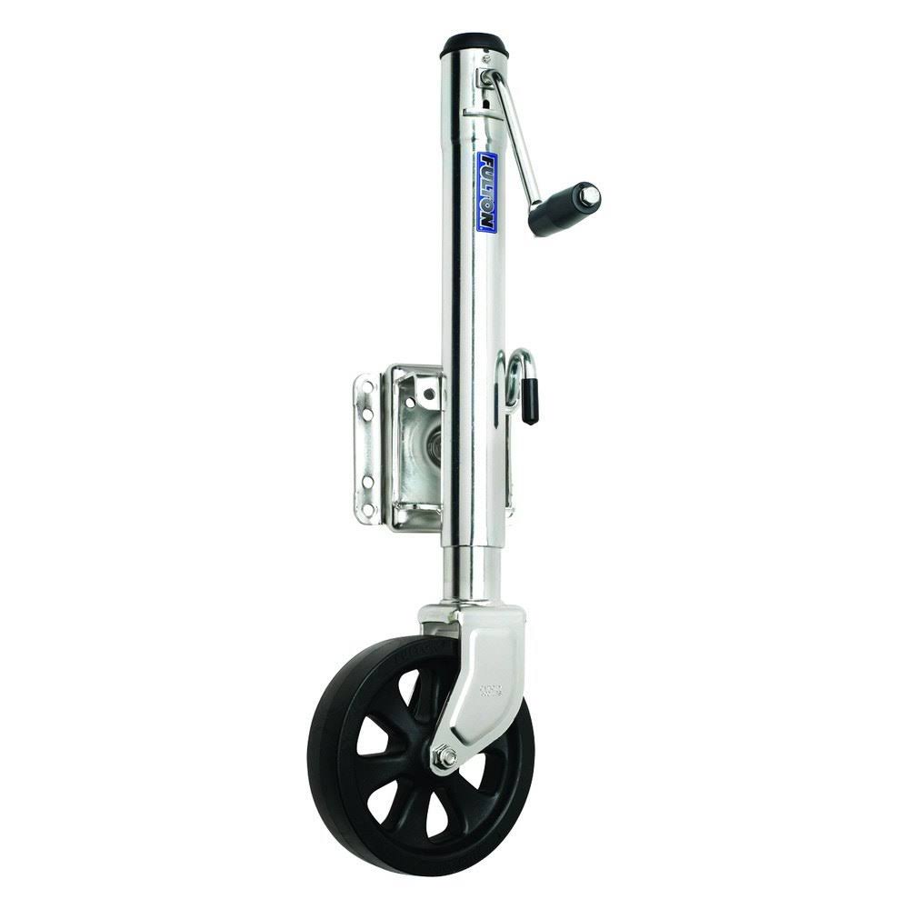 8-Inch Poly Wheel 1500-Pound Swing-Away Bolt-On Steel Construction H7159