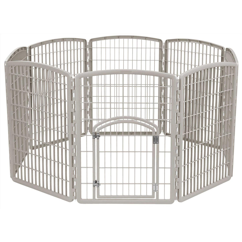 8-Panel Pet Playpen with Door F873202
