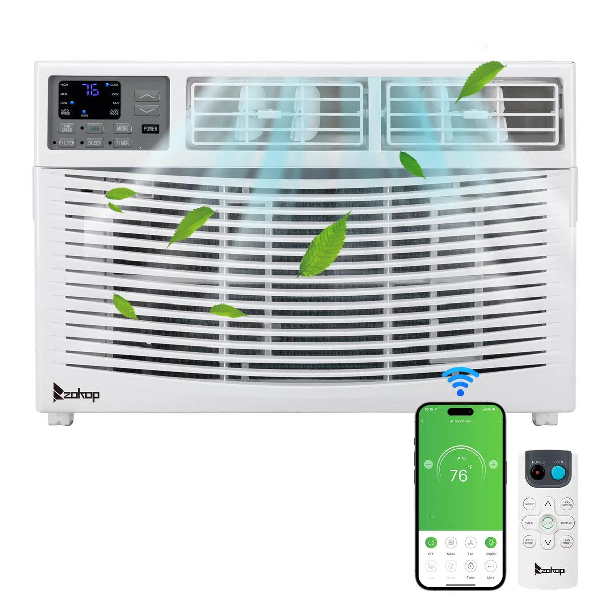 Ultra Quiet 8000 BTU Window Air Conditioner S678028