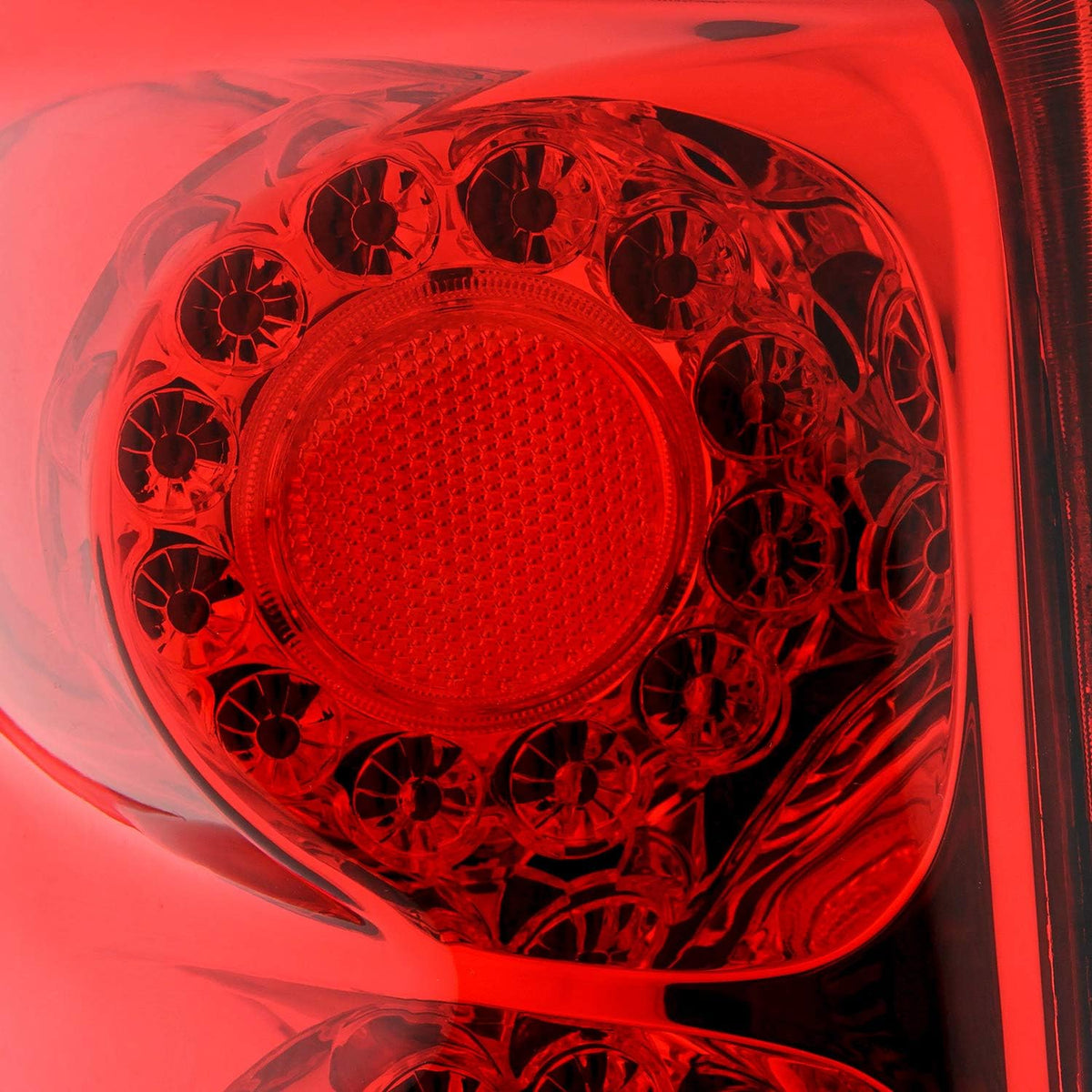 Chrome Red Clear Tail Brake Lights with Turn Signal I434425