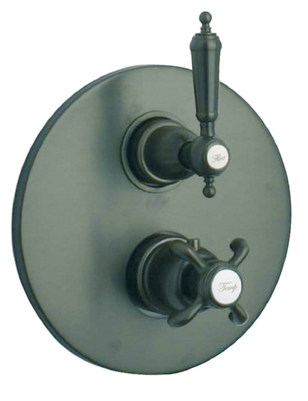 Thermostatic Valve with Volume Control Brushed Nickel E72505