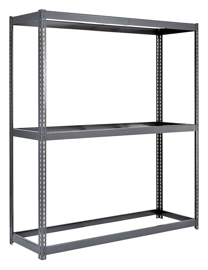 3 Shelves Gray Bulk Storage Rack P5047