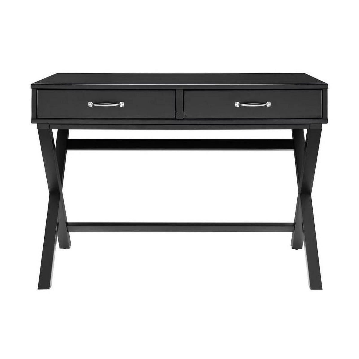 Black 2-Drawer Desk U3055