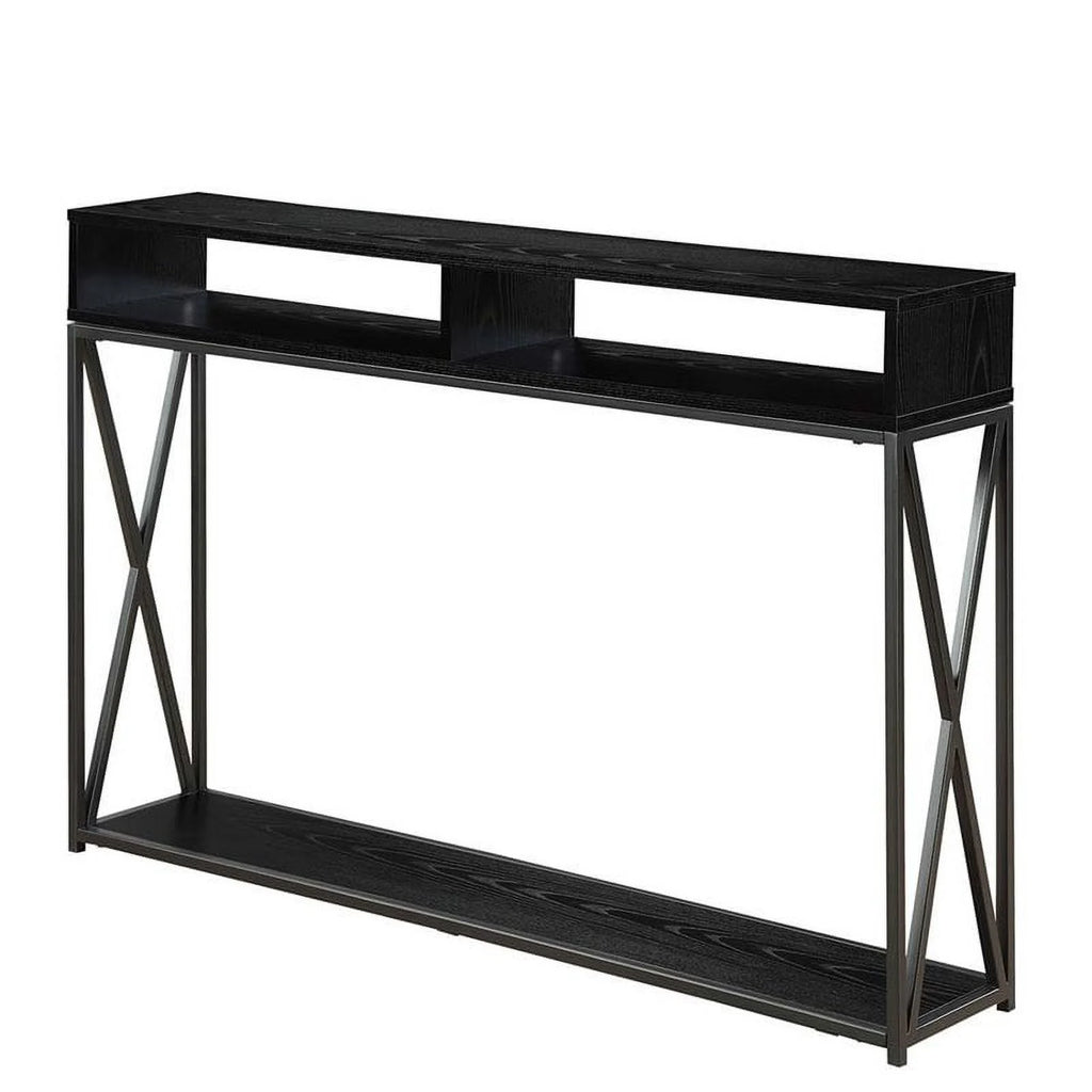 Black Wood Console Table O628