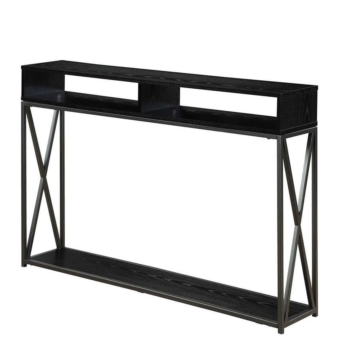 Black Wood Console Table O628