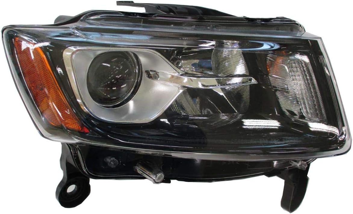 Headlight For Jeep Grand Cherokee Passenger Side Assembly Halogen W900432