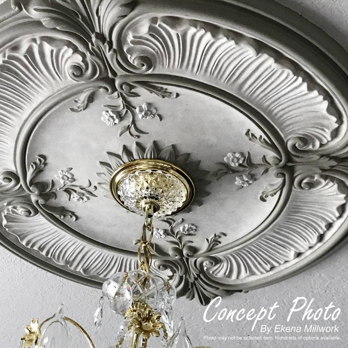 Spring Octagonal Ceiling Medallion F7347