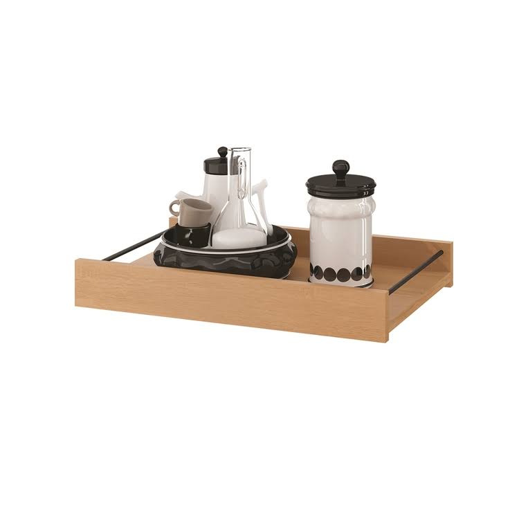 Console Table with Black Metal Frame U83560