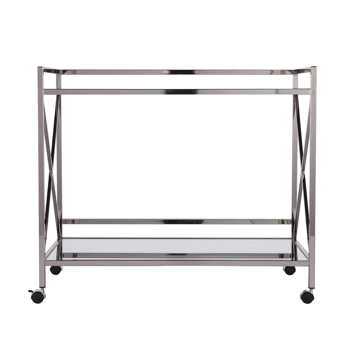 Silver Bar Cart W95436