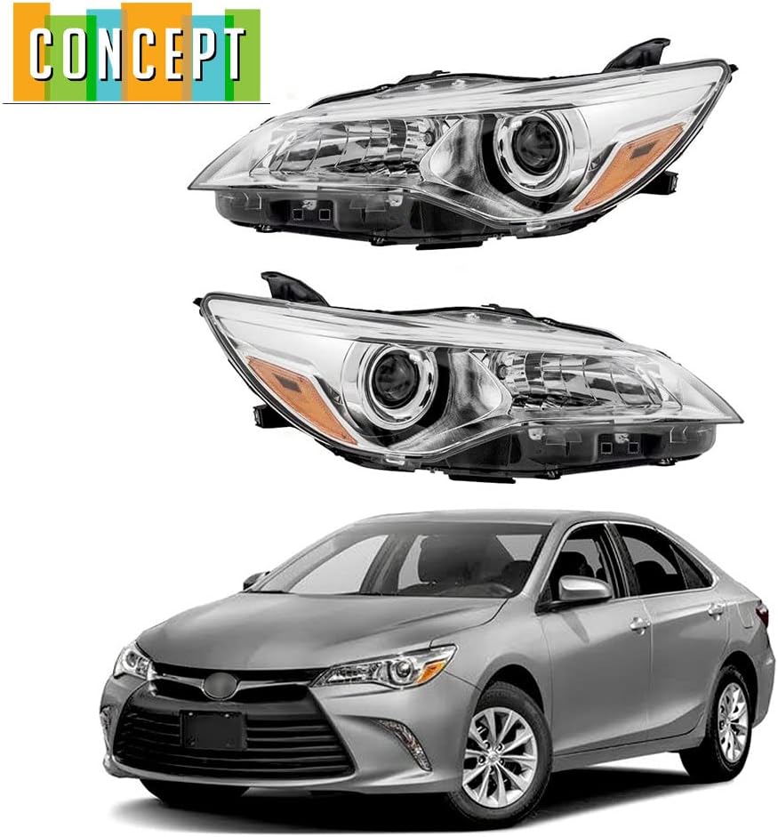 Headlights with Chrome Housing (Driver & Passenger Side) Z17194