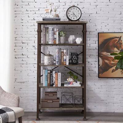 4-Layer Industrial Bookcase U3758