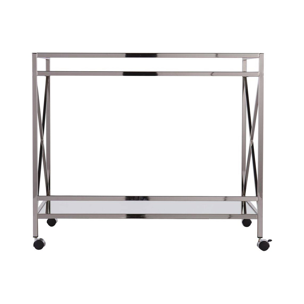 Silver Bar Cart W95436