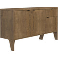 Walnut Melamine Buffet-Server Z18328