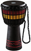 10 Rope Tuned Wood Djembe T222