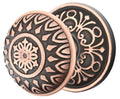 Solid Brass Door Knob Set with Rosette G382