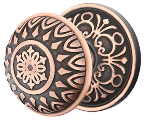 Solid Brass Door Knob Set with Rosette G382